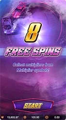 Speed Winner · Verifikasi saldo, sesuaikan nominal taruhan, dan gunakan tombol putar di dasbor merah.